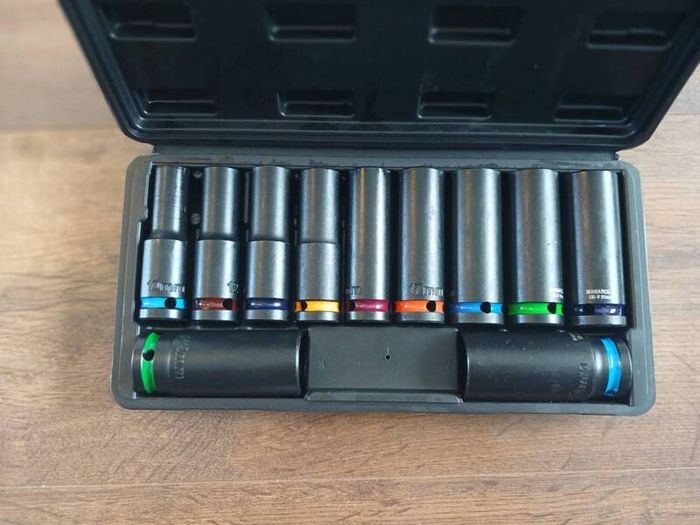 New 11pcs 1"2Drive Deep Impact Sockets
