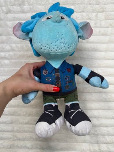 Disney Pixar Onward Barley Lightfoot approx. 12" Soft Plush Used His head is a bit too loose Please see photos