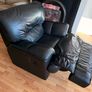 Leather reclining chair Image 4
