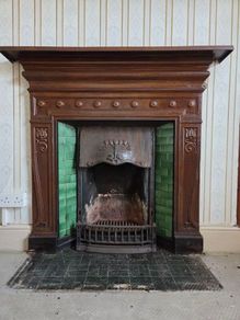 2 x Antique fireplaces