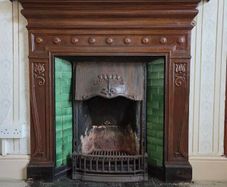 2 x Antique fireplaces