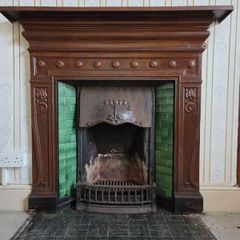 2 x Antique fireplaces
