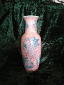 Beautiful oriental ceramic vase
