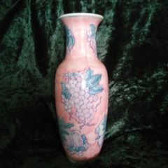Beautiful oriental ceramic vase
