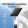 Cctv completely wireless 4g nvr 4 camera system Image 6