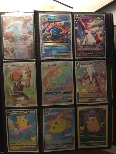 pokemon cards binder collection