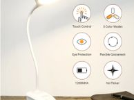 main image for ad LED Desk Touch Switch Clip Study Reading Light