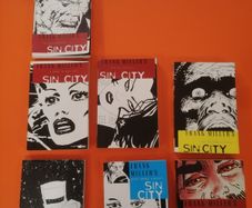 Sin City Graphic Novel Complete Set Vol. 1-7 | Frank Miller Second Edition 2005