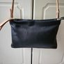 Clark's Black Leather Handbag / Genuine Clark's Image 3