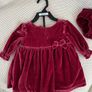 Gorgeous Carter's Baby velvet clothes Image 2