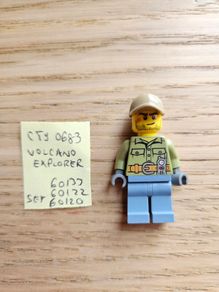 lego cty0683 volcano explorer, set 60133, 60122, 60120