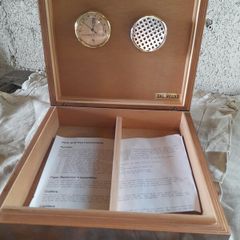Dal Negro Burl Walnut Cigar Humidor