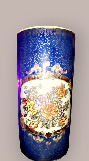 Chinese handpainted large floor vase/umbrella holder