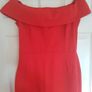 Off shoulder orange Zara Dress Image 4