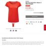 Womens Dare2B Quick Dry TShirt - Size 12 - Fiery Coral - BNWT RRP 30 Image 3