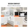 Macerator Pump, 700W, 9600 L/h Flow, 32.8 ft/10 m Head, Macerator Sewerage Sump Pump with 3 Water Inlets for Toilet, Basement, Kitchen, Sink, Shower, Bathtub Waste Water Disposal Upflush Machine Image 6