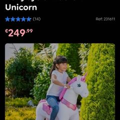ride on pony toy nearly brand new berly used