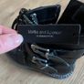 New M&S black leather boots Image 3