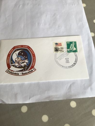 Rare Collectors item - 1983 Space Mission cover
