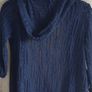 cardigan navy with hood would fit s m l Image 2