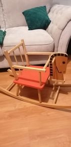 vintage 1960s childs rocking horse