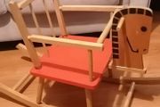 vintage 1960s childs rocking horse