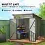 Plastic Garden Shed 6 x 6ft Image 5