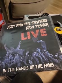 Iggy Pop and the stoogies raw power live vinyl