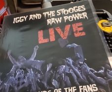 Iggy Pop and the stoogies raw power live vinyl