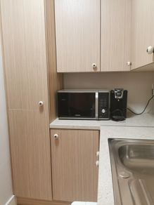 Utility room cabinets