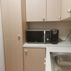 Utility room cabinets