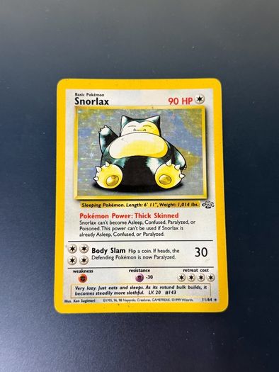 Pokemon - Snorlax - Holo