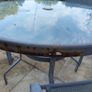 outdoor table and 5 chairs Image 3