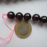 Garnet beads, Jewellery making supplies, Craft supplies,Gemstone beads,Jan birthstone Image 2