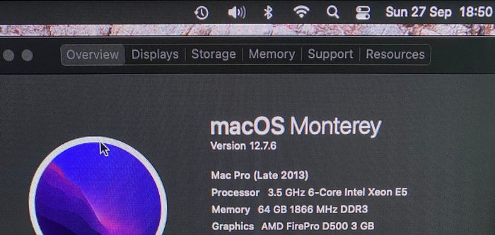 Apple Mac Pro 6,1 (Late 2013)  6-Core Xeon 64GB RAM with Extras!!