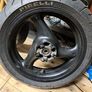 gsxr750 swingarm and rear wheel Image 2
