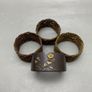 A set of 19th Century Japanese Napkin Rings Image 4