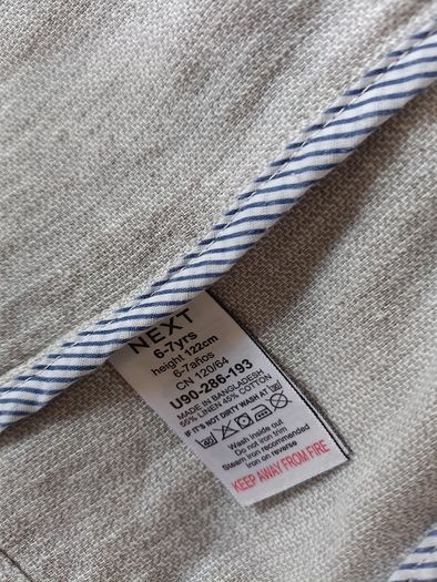 Next Linen blazer 6-7yrs