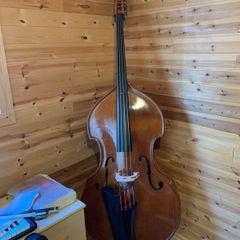 German holzner 3/4 double bass !!
