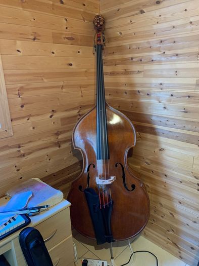 German holzner 3/4 double bass !!