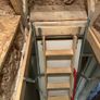 Timber loft ladder / folding stairs Image 6
