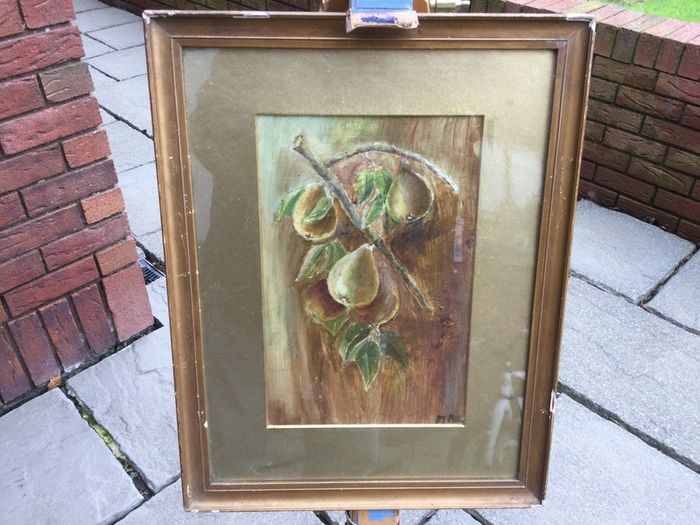 Art - Antique Oil on Board.
