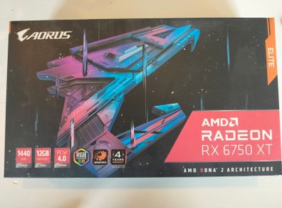 Rx 6750xt Aorus Elite Rgb 12gb Gpu