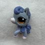 Vintage 2007 Hasbro Littlest Pet Shop blue Horse 1114 LPS Used Please look at the pictures Image 5