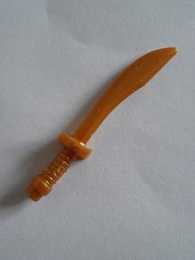 LEGO - Accessory  - Curved Sword for Mini Figure
