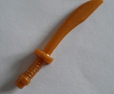 LEGO - Accessory  - Curved Sword for Mini Figure