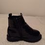River Island Black Patent Chelsea Boots Image 6