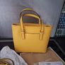 Genuine Michael Kors mini tote ( Sunshine) Jet Set Travel Saffiano Leather. Image 6