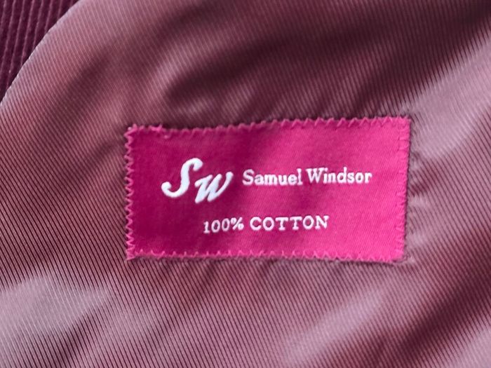 Samuel Windsor Corduroy Blazer Mens 42R