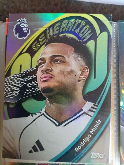 Rodrigo Muniz Generation Match Attax Topps Football Card